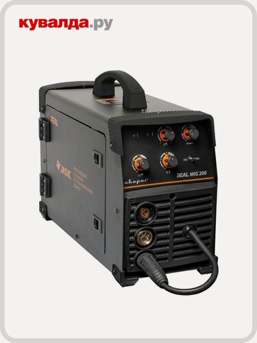 Изображение товара Сварочный аппарат полуавтомат сварог REAL MIG 200 BLACK (N24002N) многофункциональный (MIG/MAG, MMA)