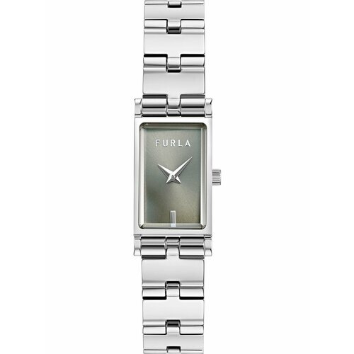 фото Наручные часы furla, серебряный, зеленый