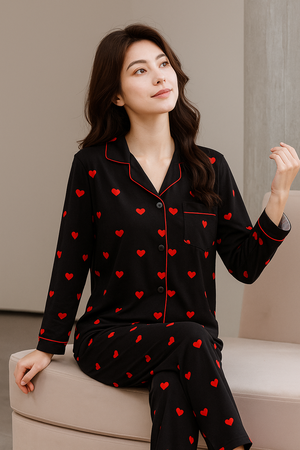 Пижама для кормящих мам Pijama-Jenskiy-Viskoza