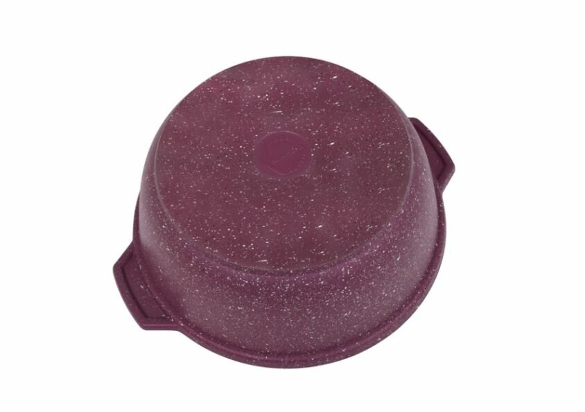 Кастрюля-жаровня 4л со стеклянной крышкой, АП линия "Trendy style" (mystery) — фото 1