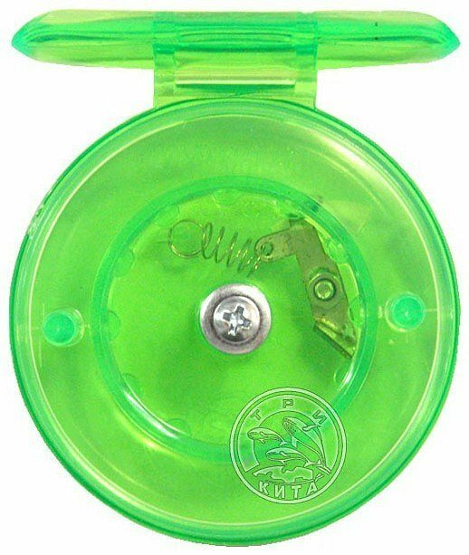 Катушка Три Кита проводочная поликарбонат КП-СТ d-65мм зелёная