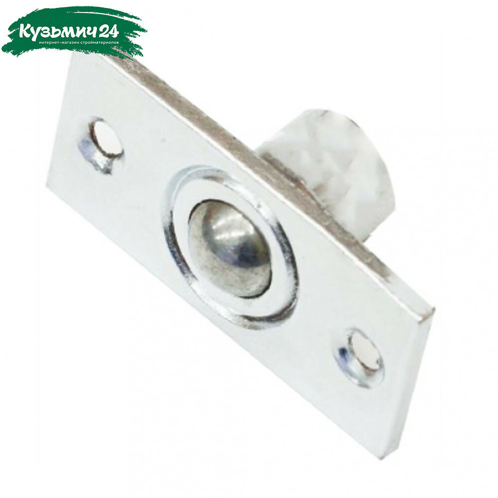 Защелка шариковая 588 CP латунь крепление на винтах хромированное покрытие