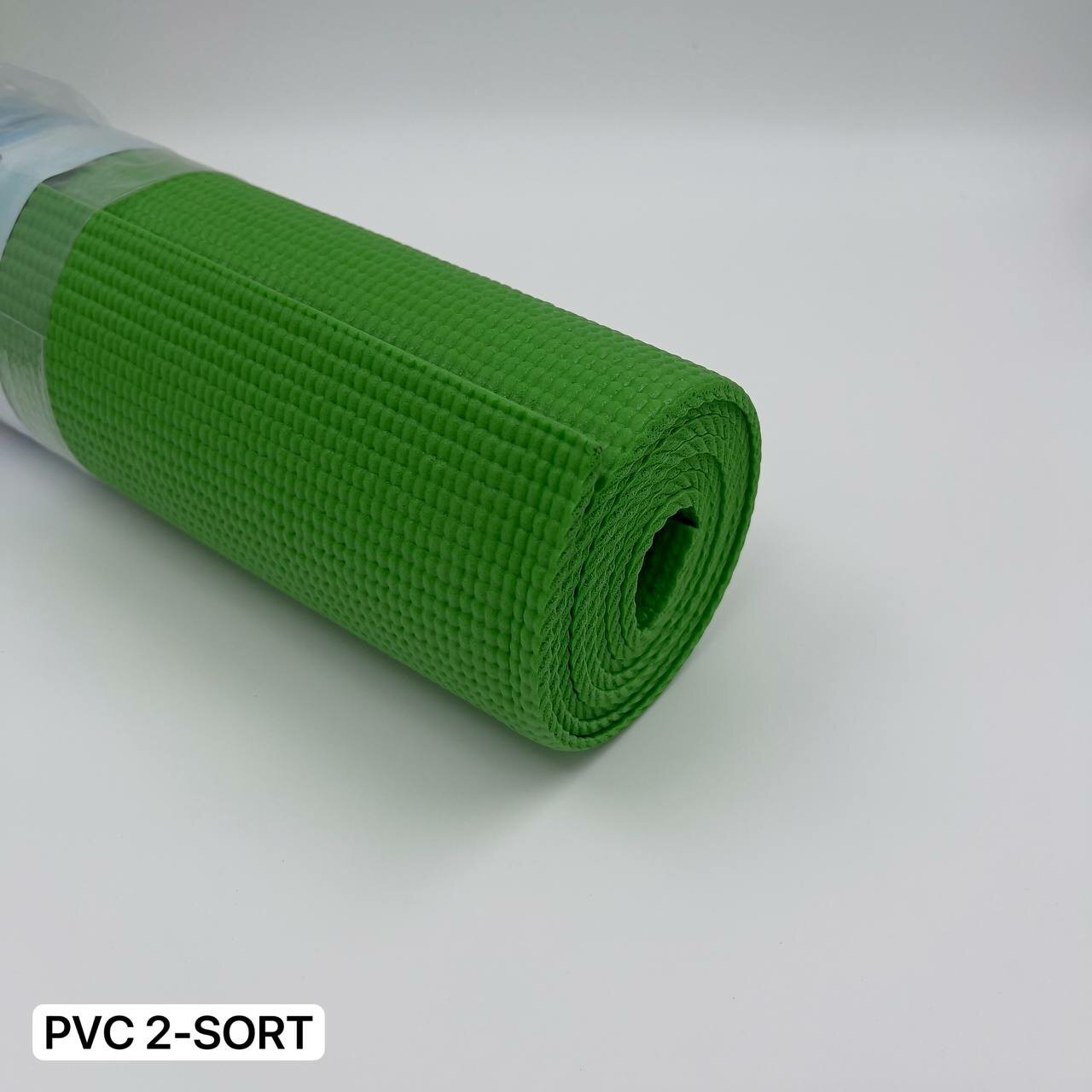 Коврик гимнастический, Йогамат ПВХ , 173см х 61см х 0.6см — фото 1