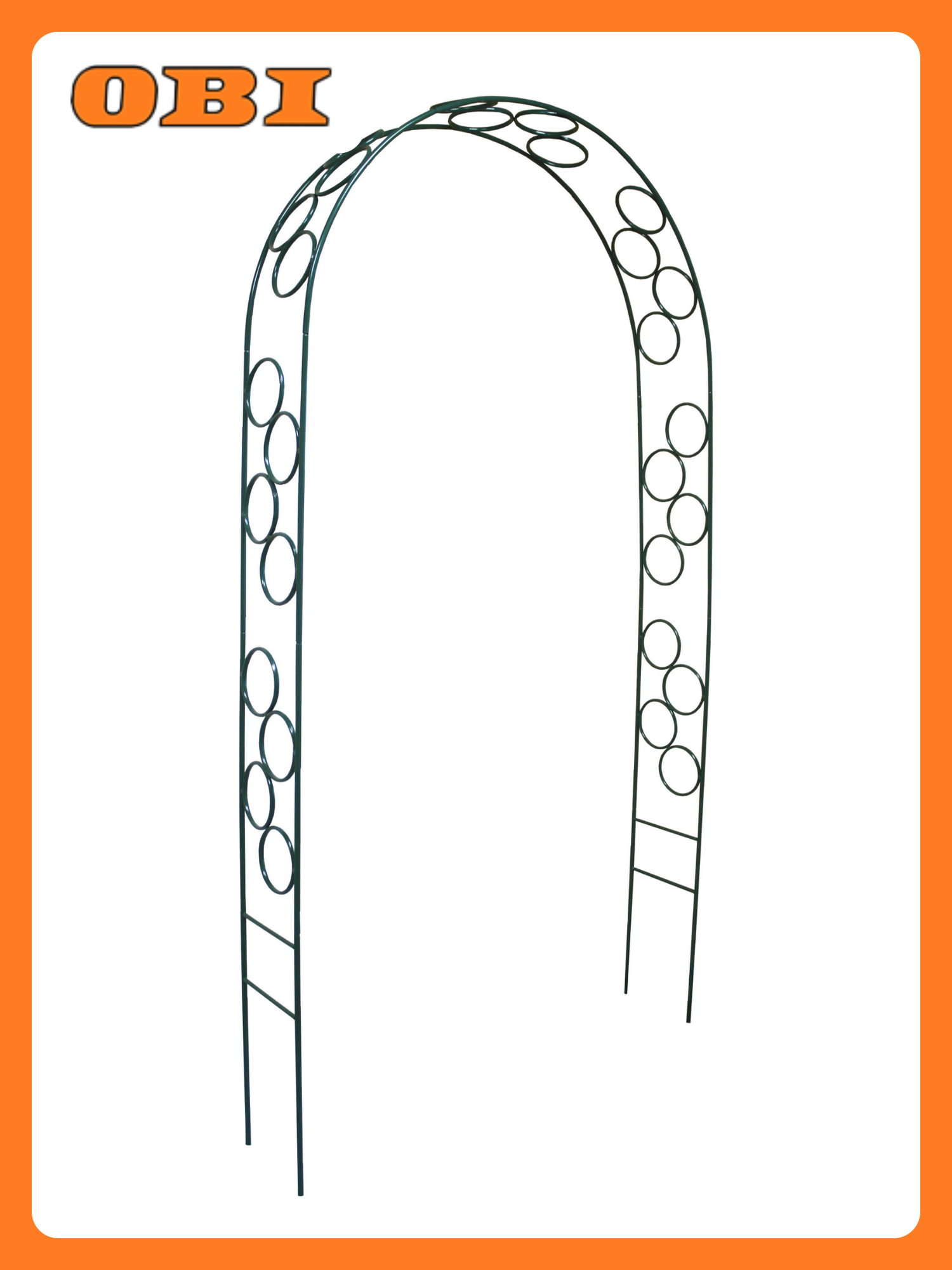 Арка садовая разборная Клевер-С Кольцо 22 м
