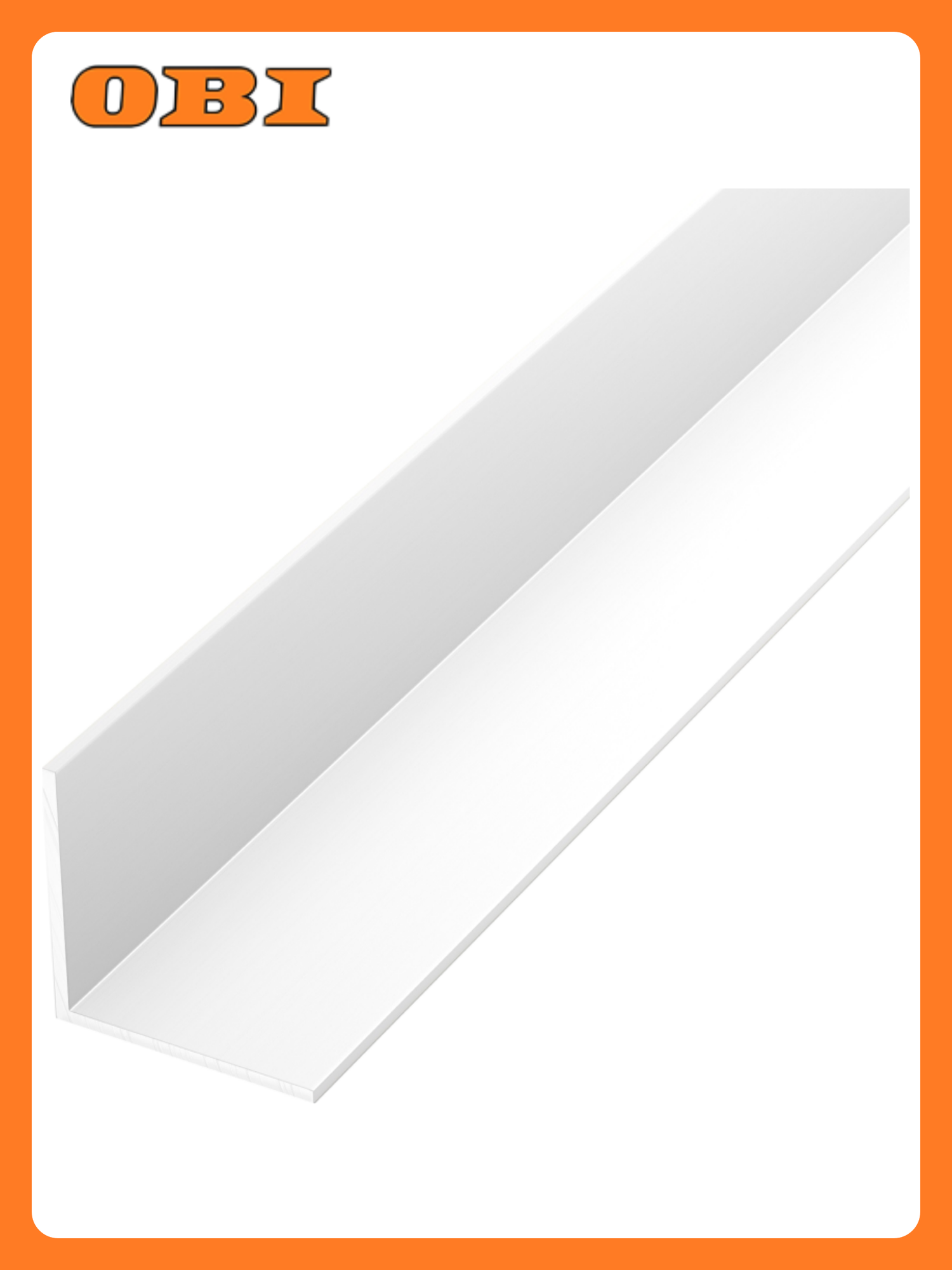 Уголок ПВХ Stella Белый 50х50х2700 50 шт