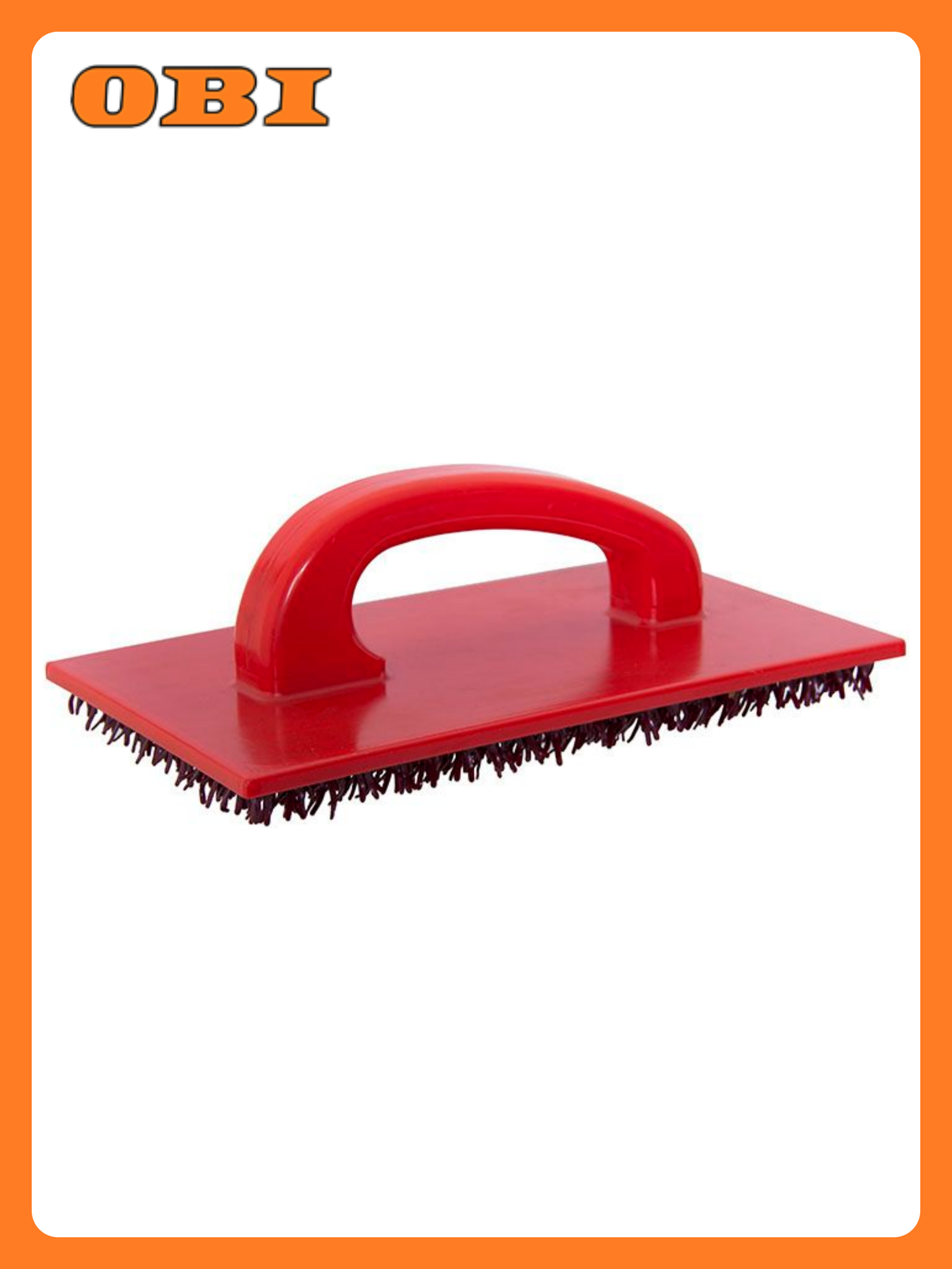 Щетка для декора пластиковая 235х135мм