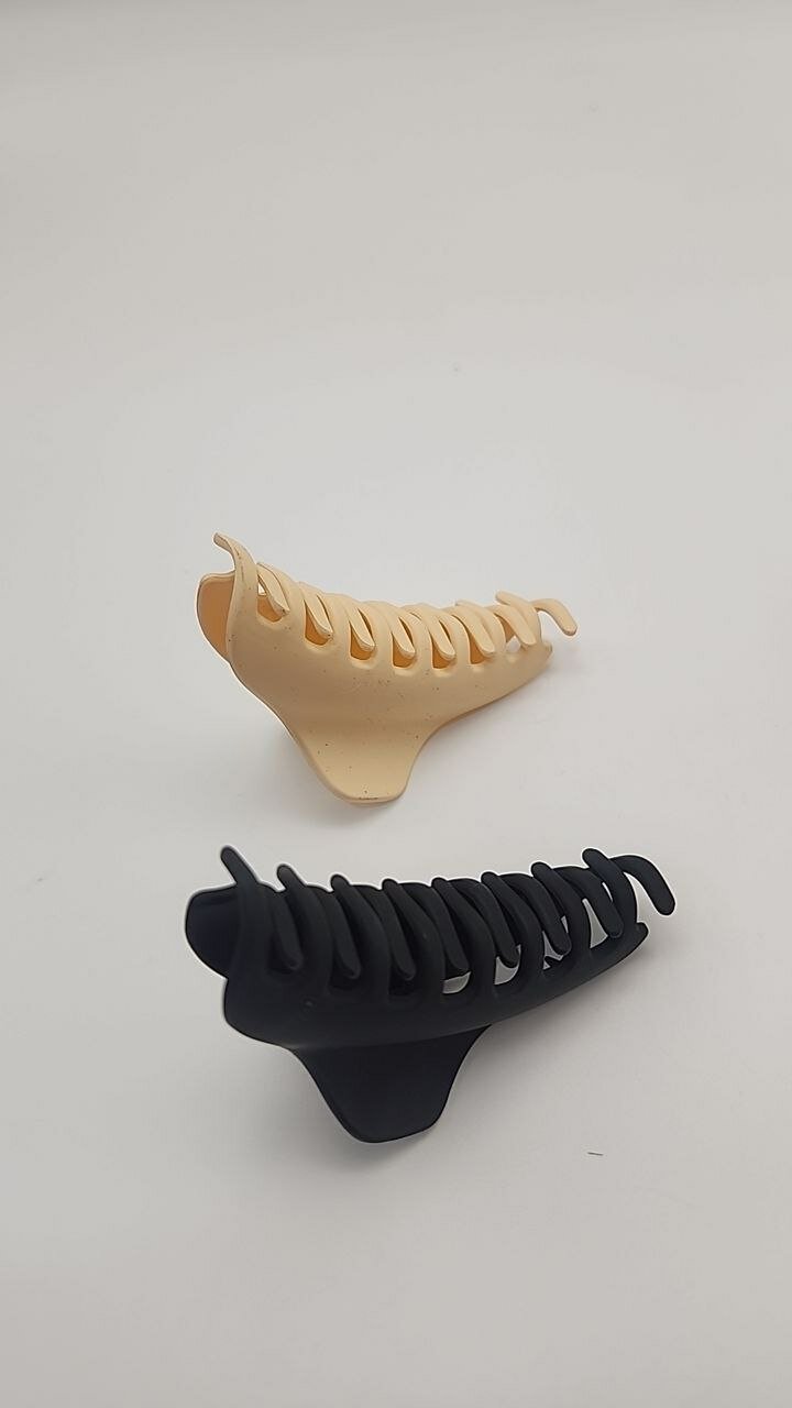 Крабики для волос, заколка с матовым покрытием, зажим — фото 1