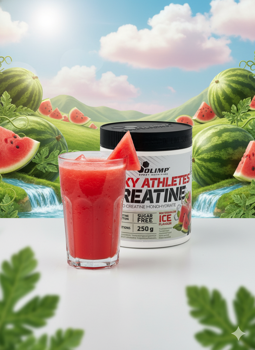 Olimp Creatine, 250 гр, вкус Арбуз креатин моногидрат для роста