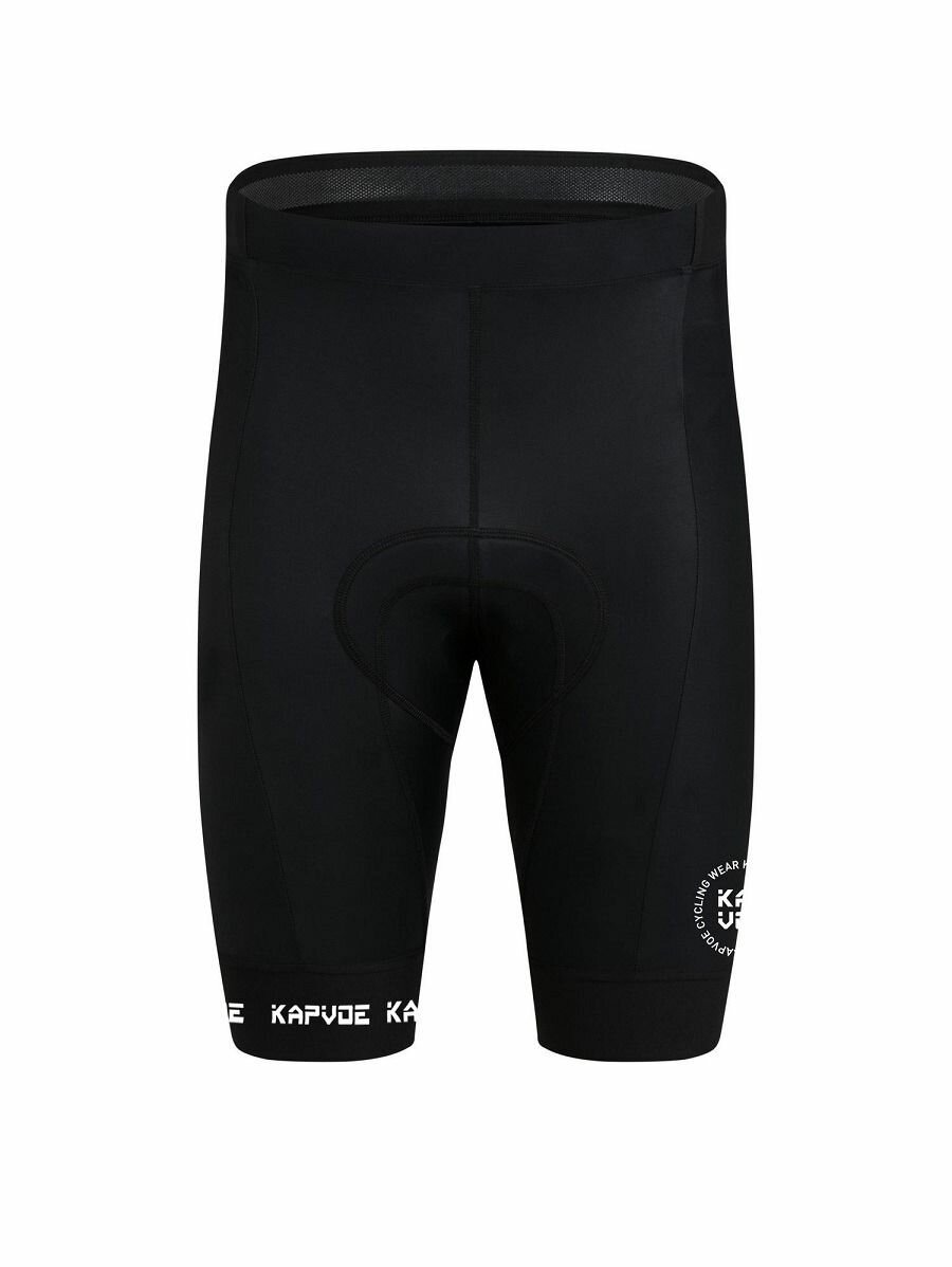 Велотрусы Kapvoe Велосипедные шорты с памперсом Kapvoe размер L чёрный
