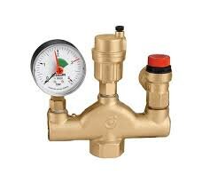 Группа безопасности котла "CALEFFI" с теплоизоляцией — фото 1