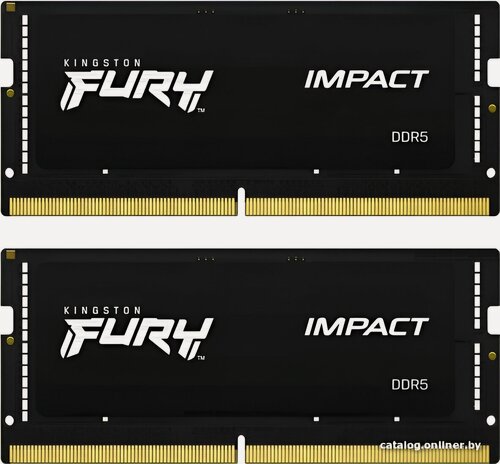 Изображение товара Память оперативная Kingston KF564S38IBK2-32 черный 32GB DDR5 SODIMM 6400МHz