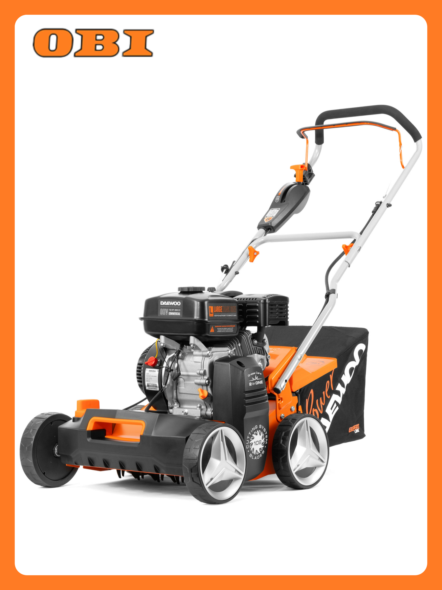 Вертикуттер DAEWOO DSC 4000 складной 5л. с 40 см 15мм 45л