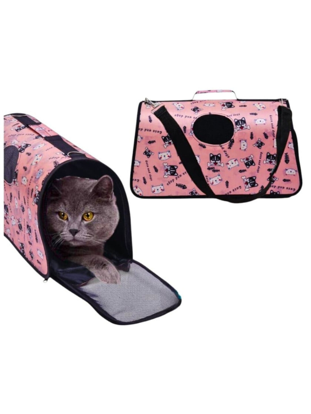 Сумка переноска для животных, 52 * 21 * 33 см — фото 1