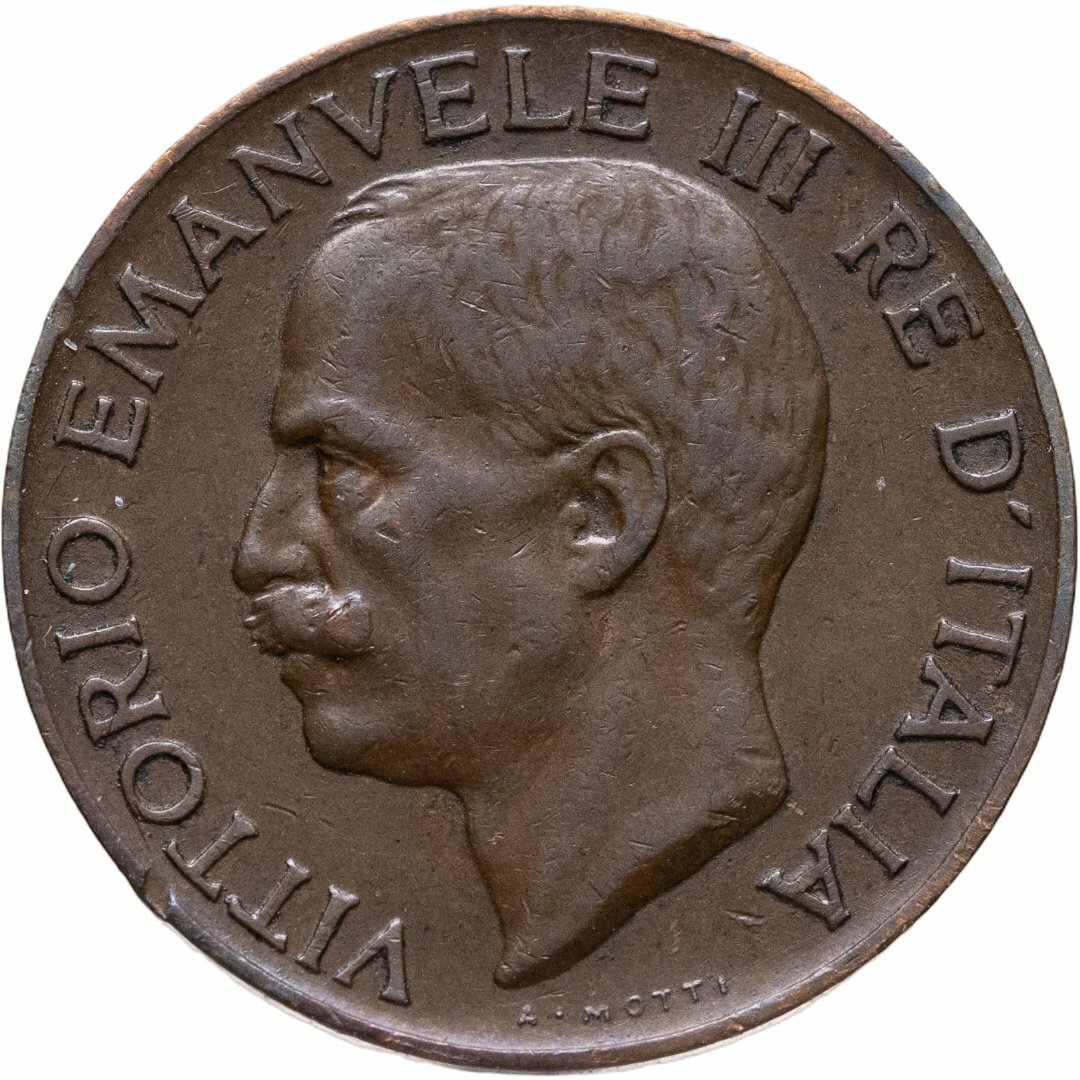 Италия 5 чентезимо (centesimi) 1924 — фото 1