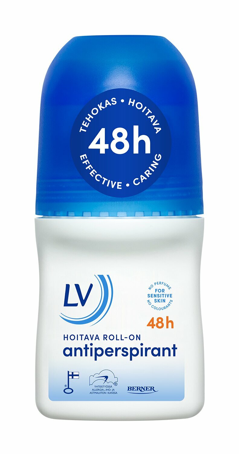 LV - Ухаживающий антиперспирант с защитой 48 ч шариковый, 50 мл