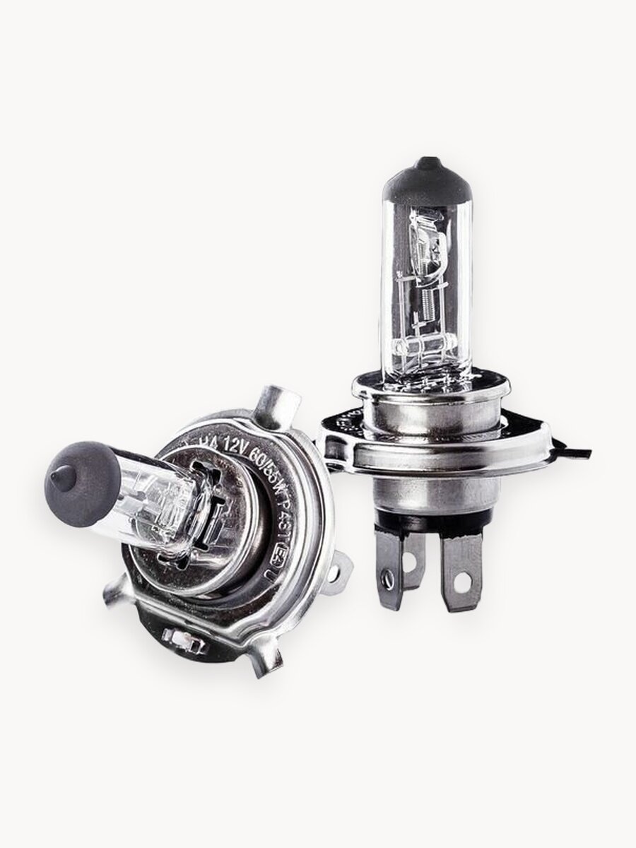 Комплект галогенных ламп Clearlight H4 LongLife, 60 Вт, 2 шт