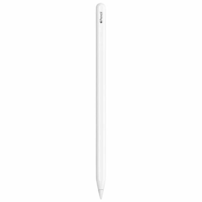 Стилус для iPad, Pencil 2 USB-C (Стилус 2-го поколения / 2nd generation) Bluetooth, с магнитным креплением, белый