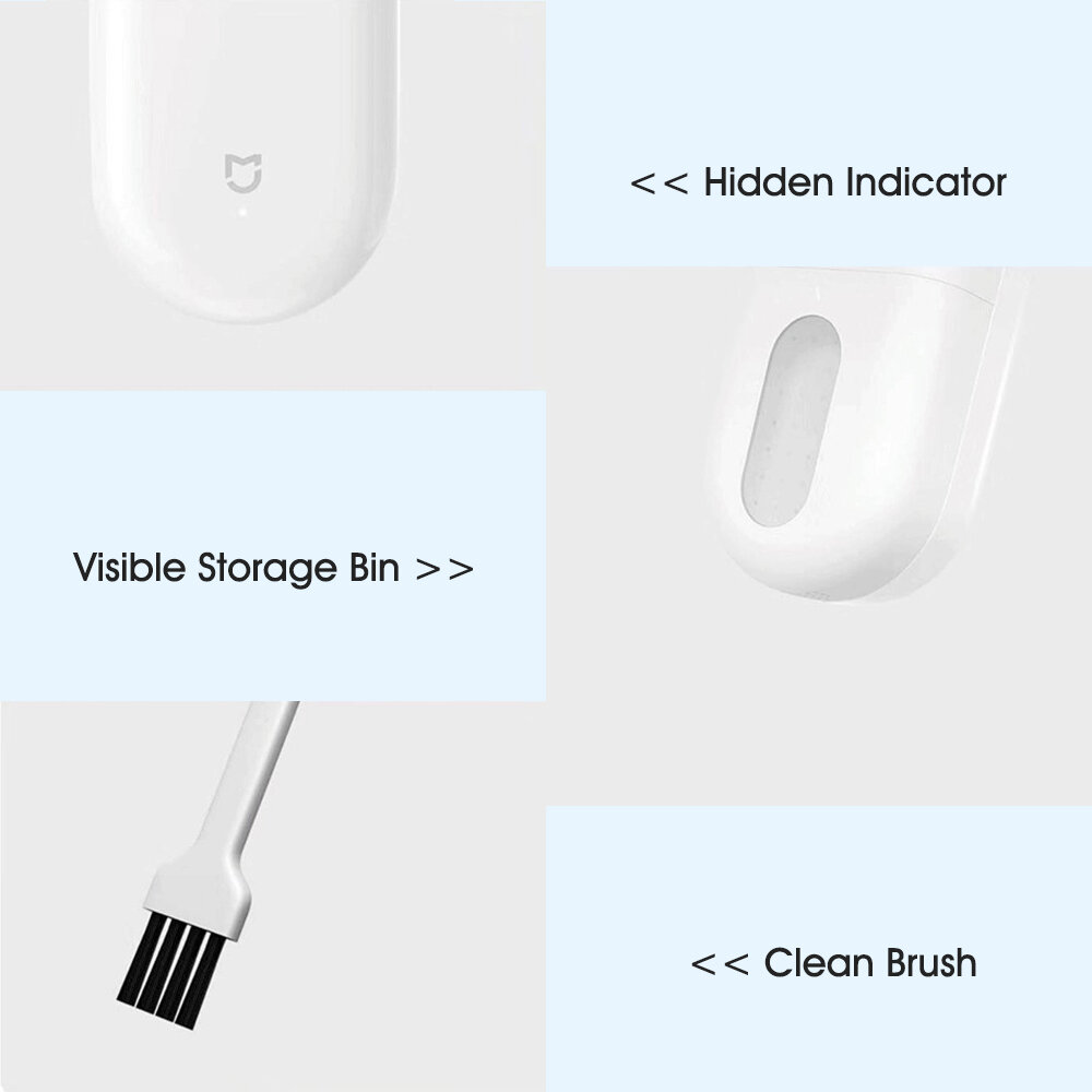 Изображение Стиральная машина Xiaomi Mijia: USB-зарядка, 90 минут автономной работы, низкий уровень шума, машинка для стрижки волокон для свитеров, занавесок, ковров