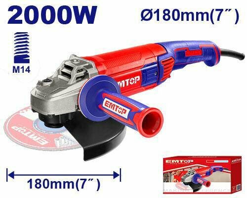 Болгарка EAGR20073 2000W 180 мм– мощность и контроль для любой задачи каждый день