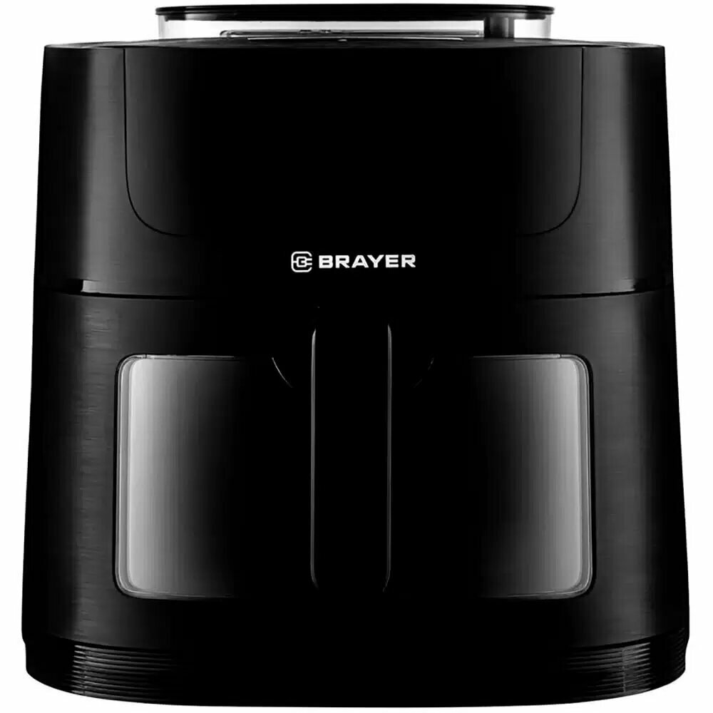 Аэрогриль BRAYER BR 2042, 1800 Вт, 8 программ, чаша 8 л, черный