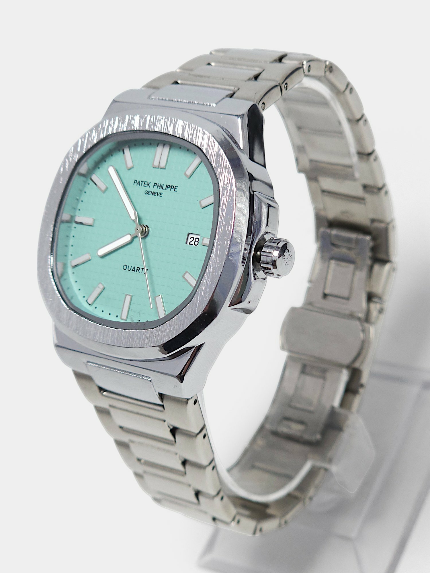 Наручные часы Patek Philippe Classic, бирюзовый — фото 1