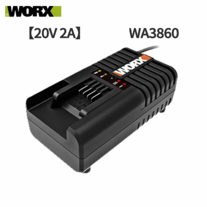 WORX 20V Литиевая аккумуляторная батарея небольшого размера WA3551/WA3572/WA3553 зарядное устройство WA3860/WA3880