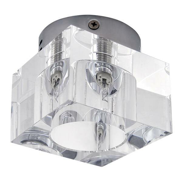 Lightstar 160204 G9 Светильник CUBO CR хром прозрачный