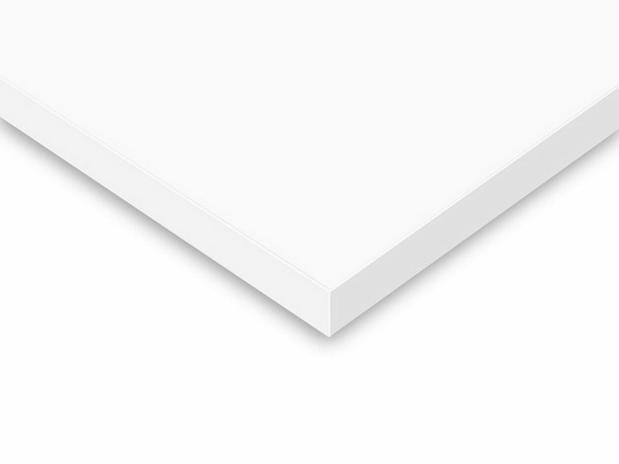 Мебельная панель ultradecor 2008003001053 ЛДСП 1200x600x16 мм белая
