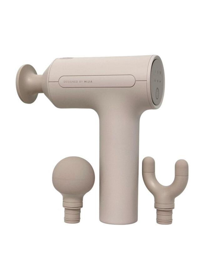 Перкуссионный массажер Xiaomi Mijia Fascia Gun 3 (MJJMQ05YM), бежевый