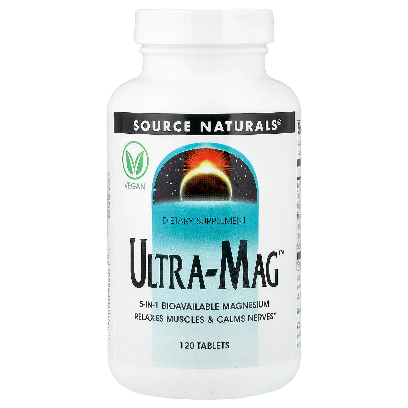Source Naturals, Ultra-Mag, 120 Tablets