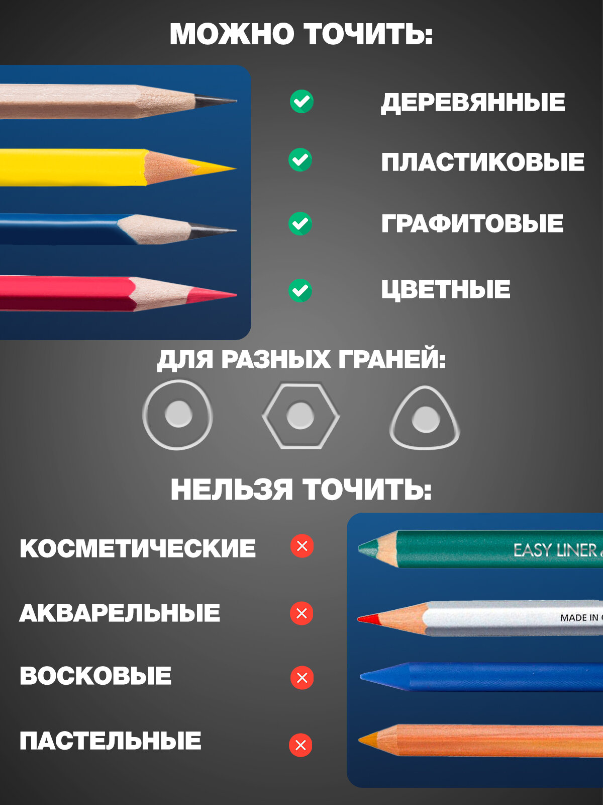 Точилка для карандашей электрическая WiMi, с контейнером — фото 1