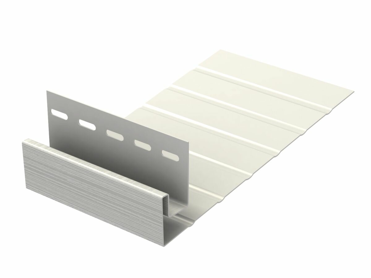 Ю-пласт J-фаска белая 1 шт