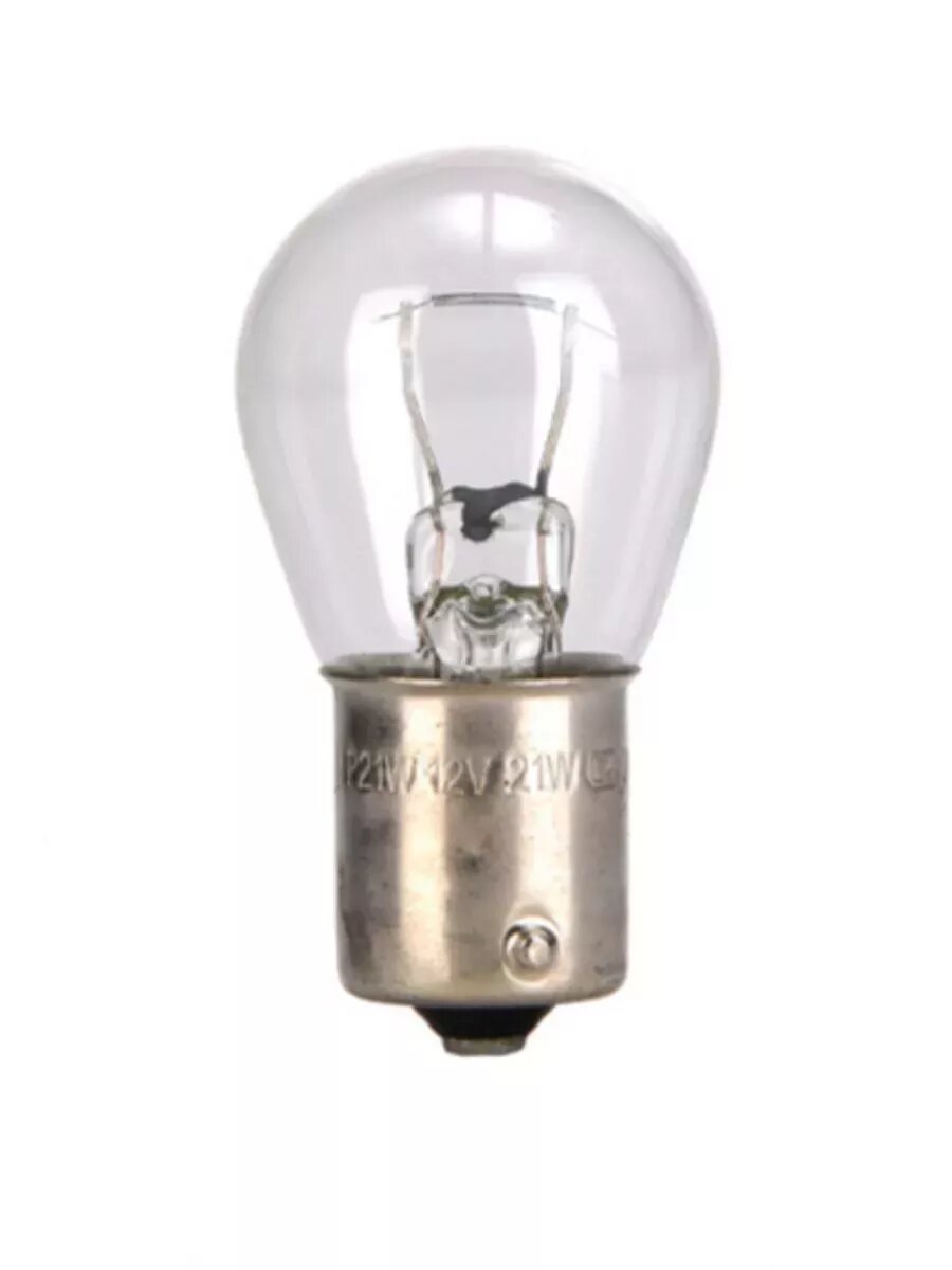 Лампа автомобильная накаливания P21W 12V 21W BA15s 1 шт.