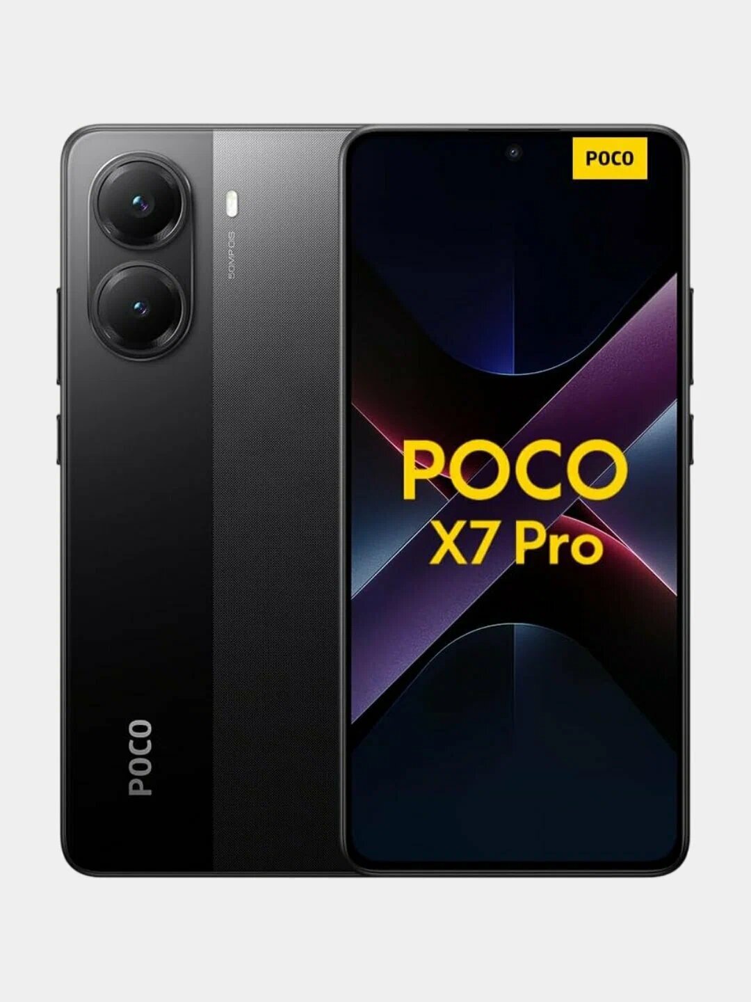 Смартфон Xiaomi Poco X7 Pro 5G, 50MP, 6000 мАч, NFC, 12/512GB, Гарантия 1 год