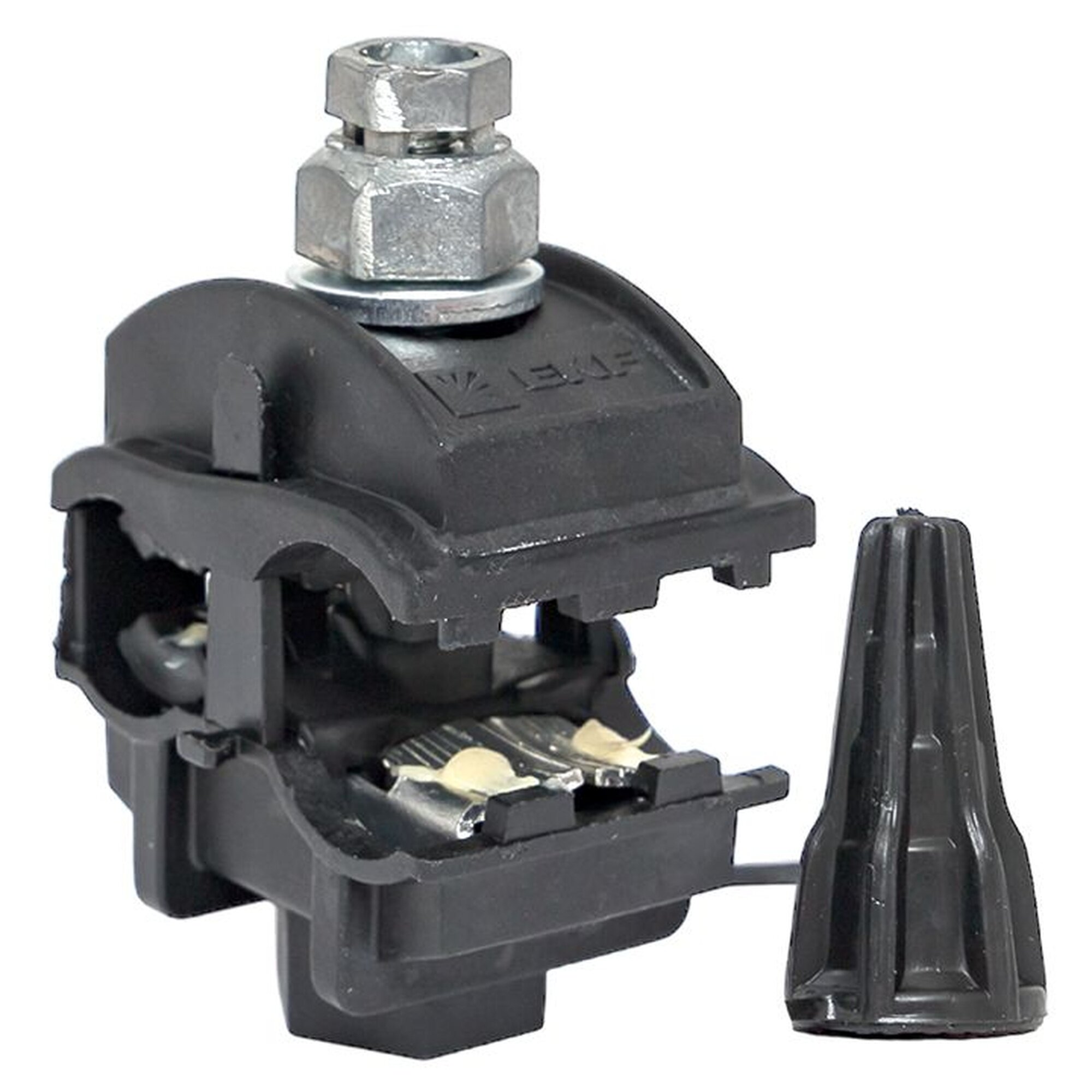 Зажим прокалывающий ответвительный N640 16-120 мм2 - 6-35 мм2 (голый провод - СИП) инд. упак. EKF - 1 шт