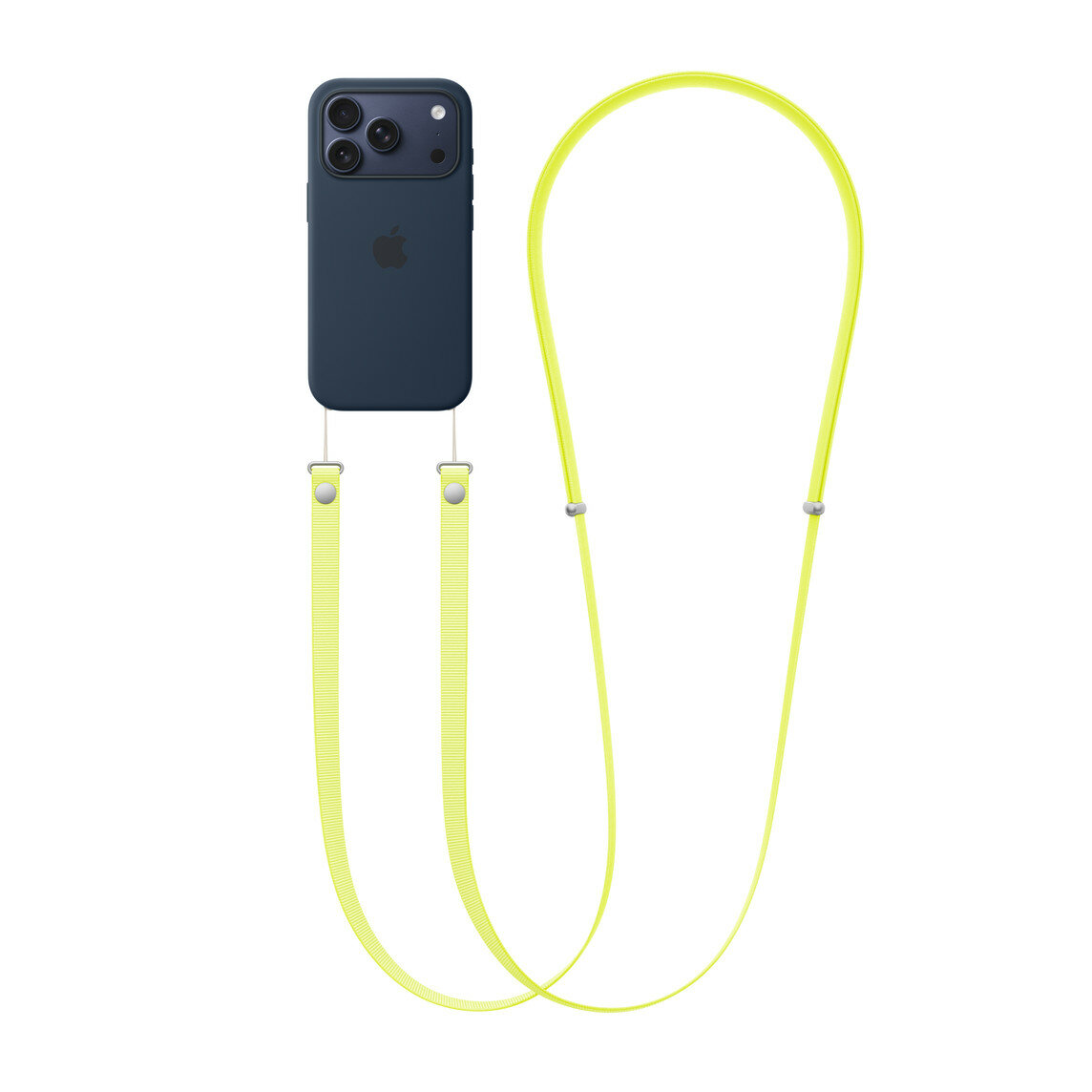 Apple шнурок на плечё Crossbody Strap - на iPhone Neon Yellow (MGGE4)