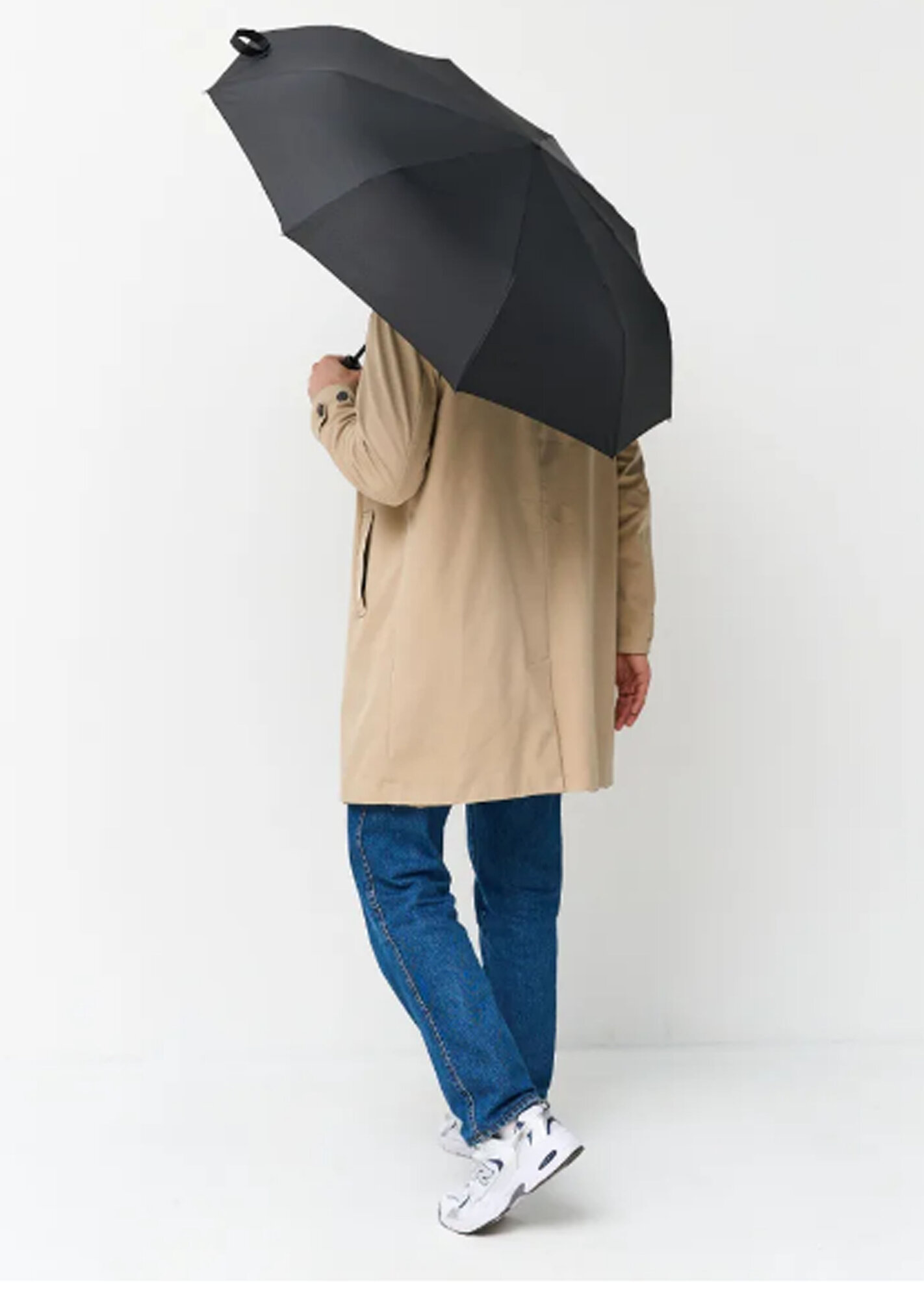 Зонт-трость , черная — фото 1