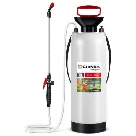 Опрыскиватель переносной GRINDA TS-10, 10 л, широкая горловина, устойчивое днище, (8-425119)