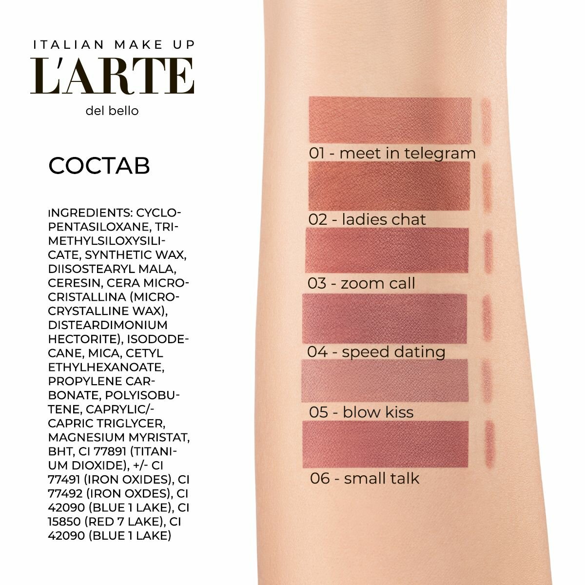 Устойчивый гелевый карандаш для губ 24/7 Gel Lip Liner, 06 small talk — фото 1