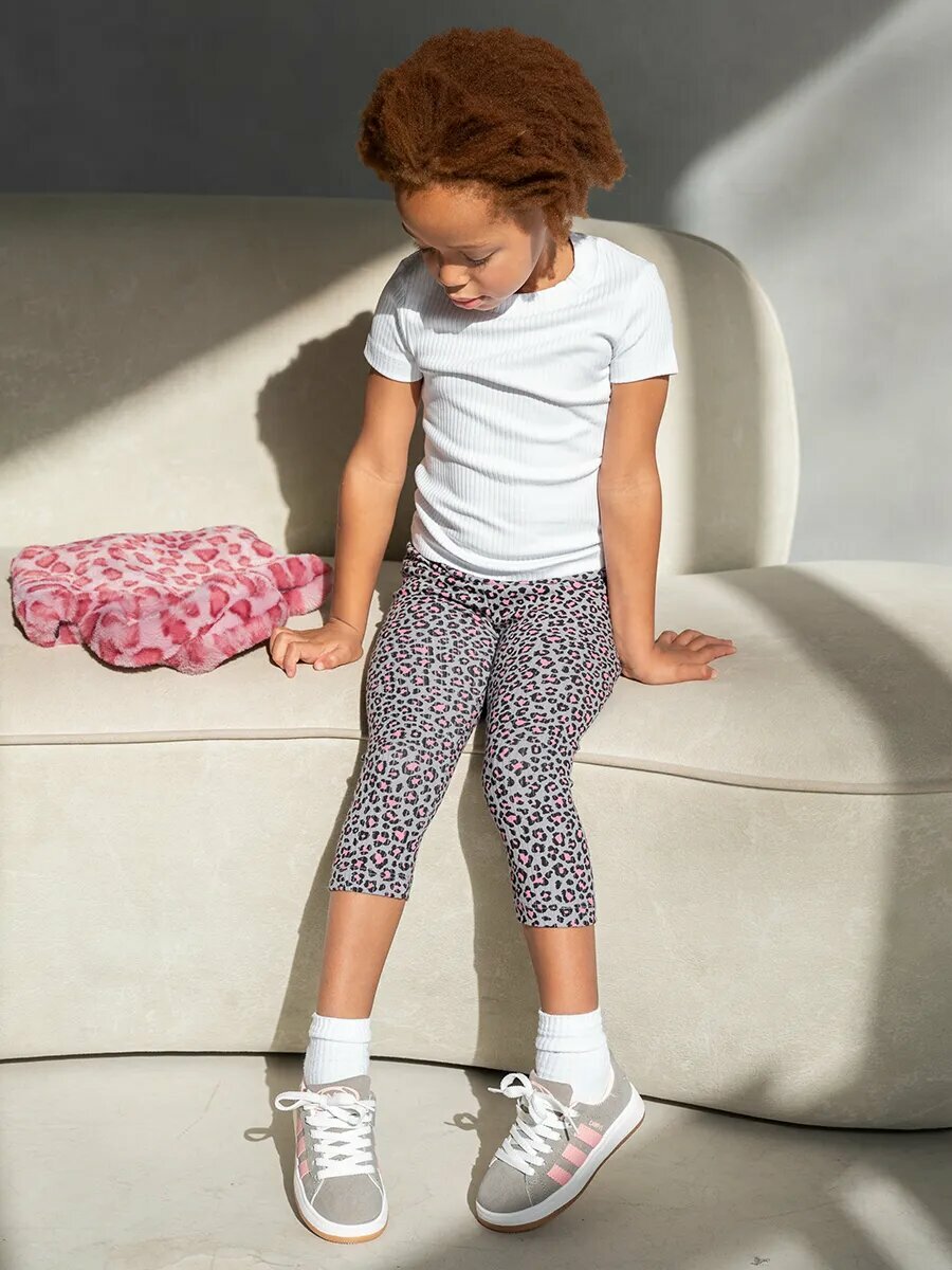 Бриджи спортивные LARETTO размер 128 фуксия