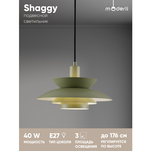 фото Светильник подвесной moderli v11305-1p shaggy