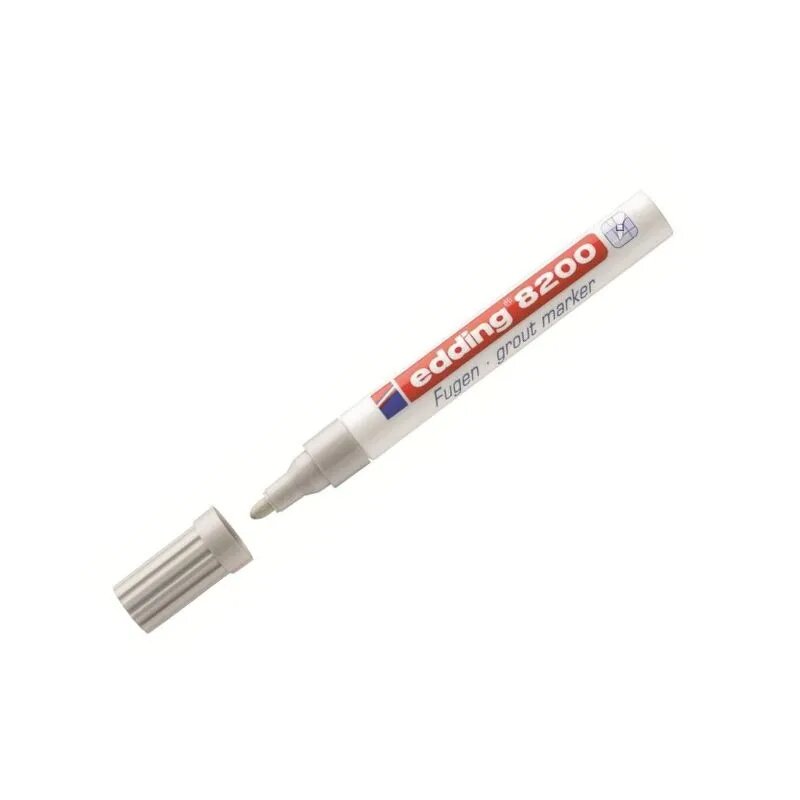 Маркер для кафеля EDDING E-8200 метал. корпус 2-4мм серебро