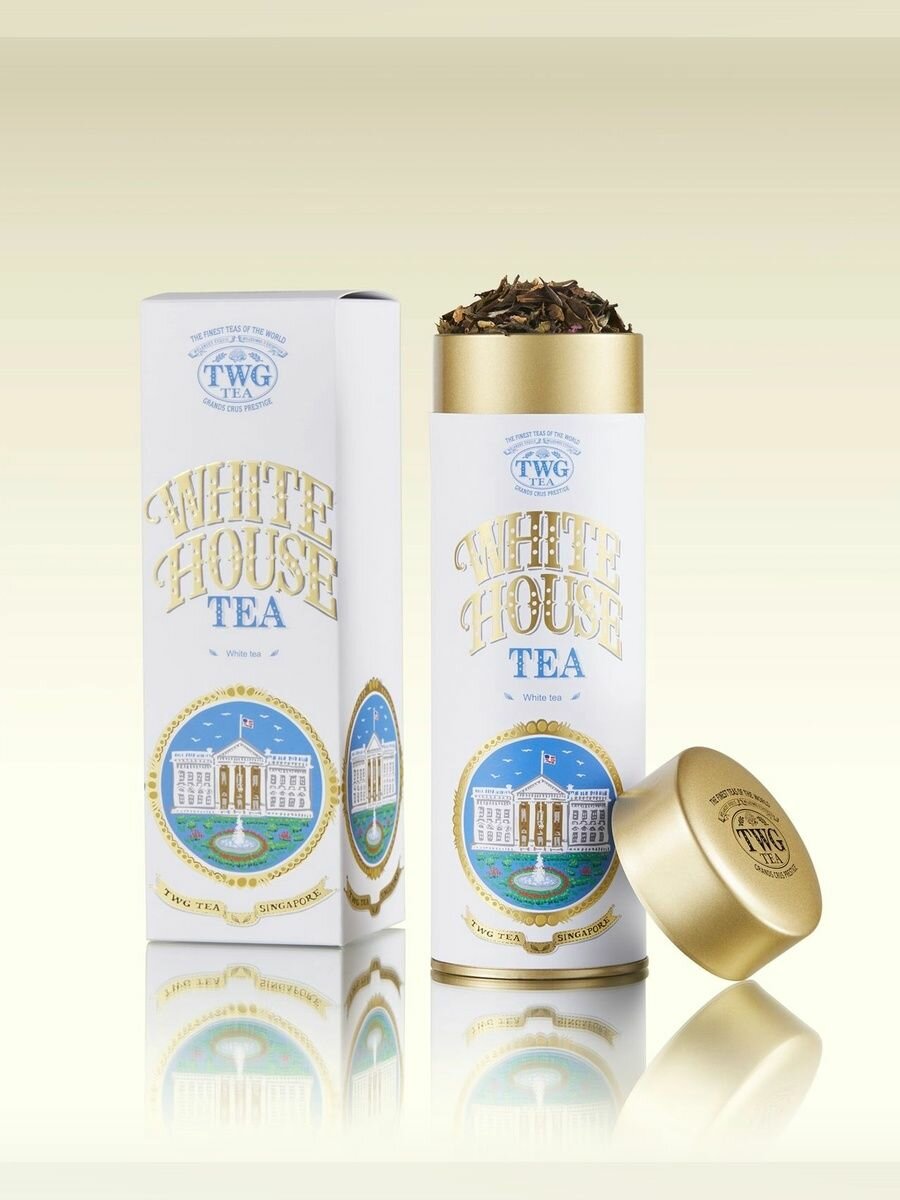 Белый чай с ягодами и розой White House TWG TEA