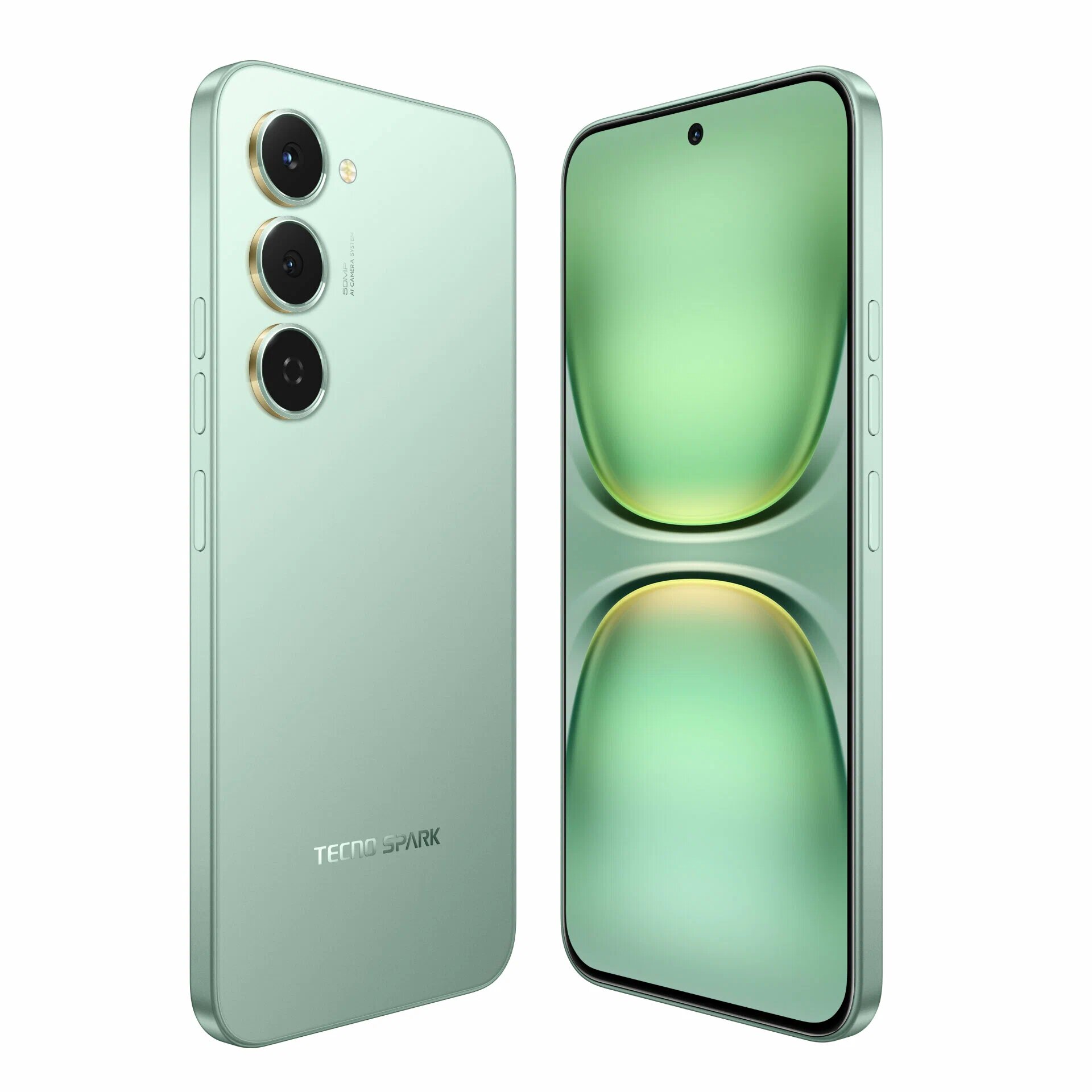 Смартфон Tecno Spark 40 Pro KM6, 8ГБ/256ГБ, NFC, AMOLED, Green