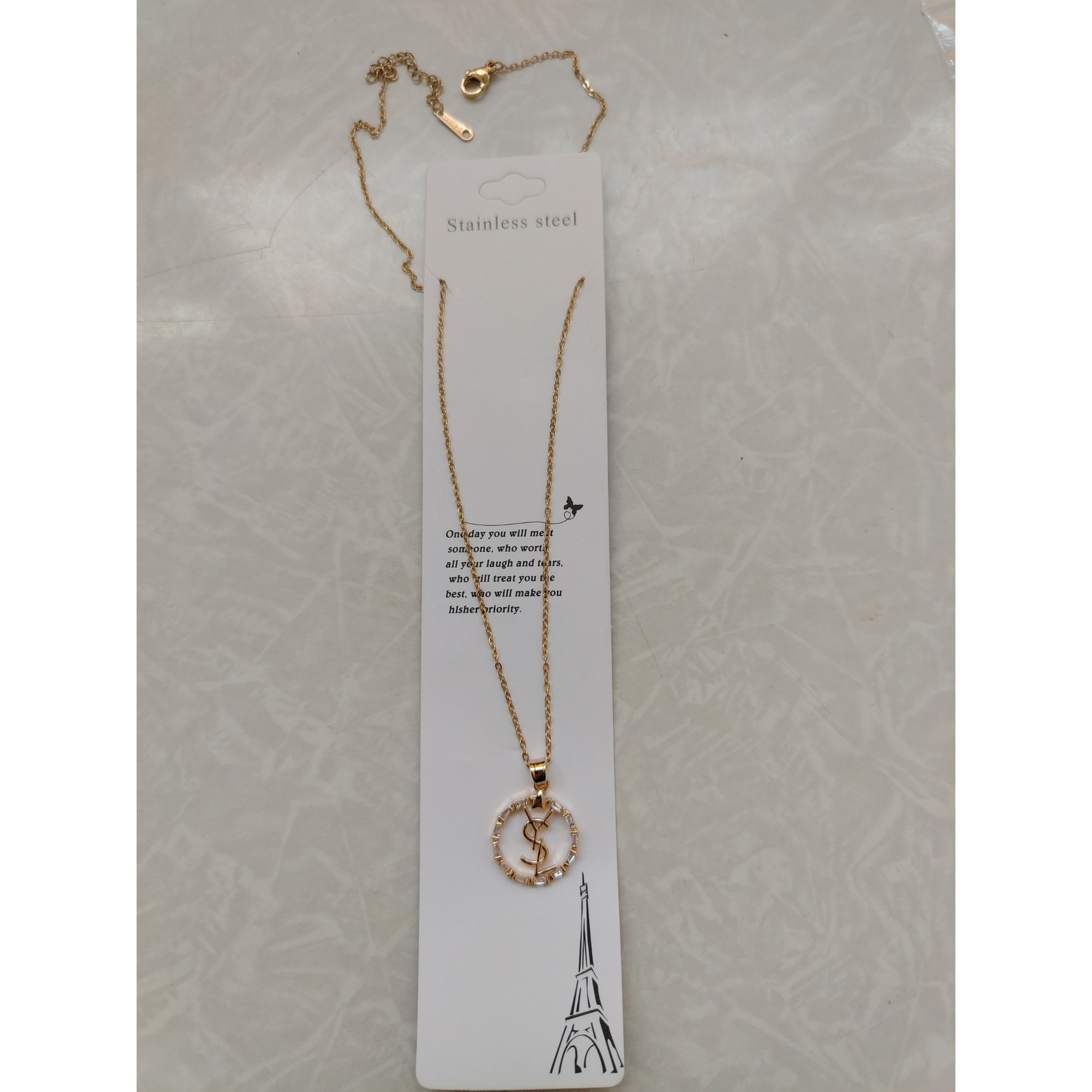 Комплект бижутерии: цепь, размер браслета 35 см, размер колье/цепочки 35 см, желтый