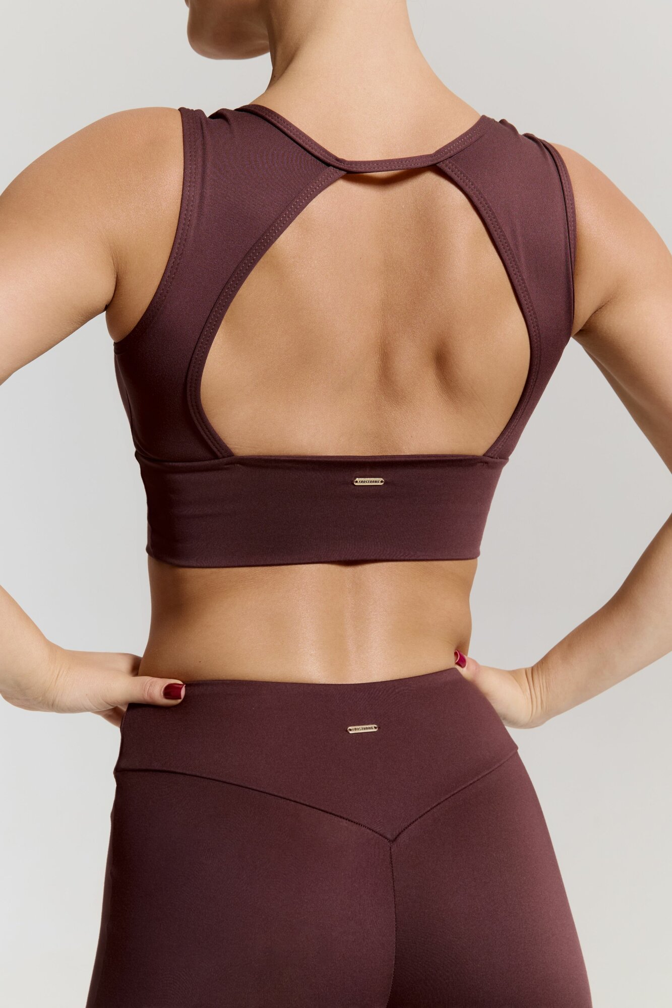 Топ спортивный FORSTRONG размер S коричневый