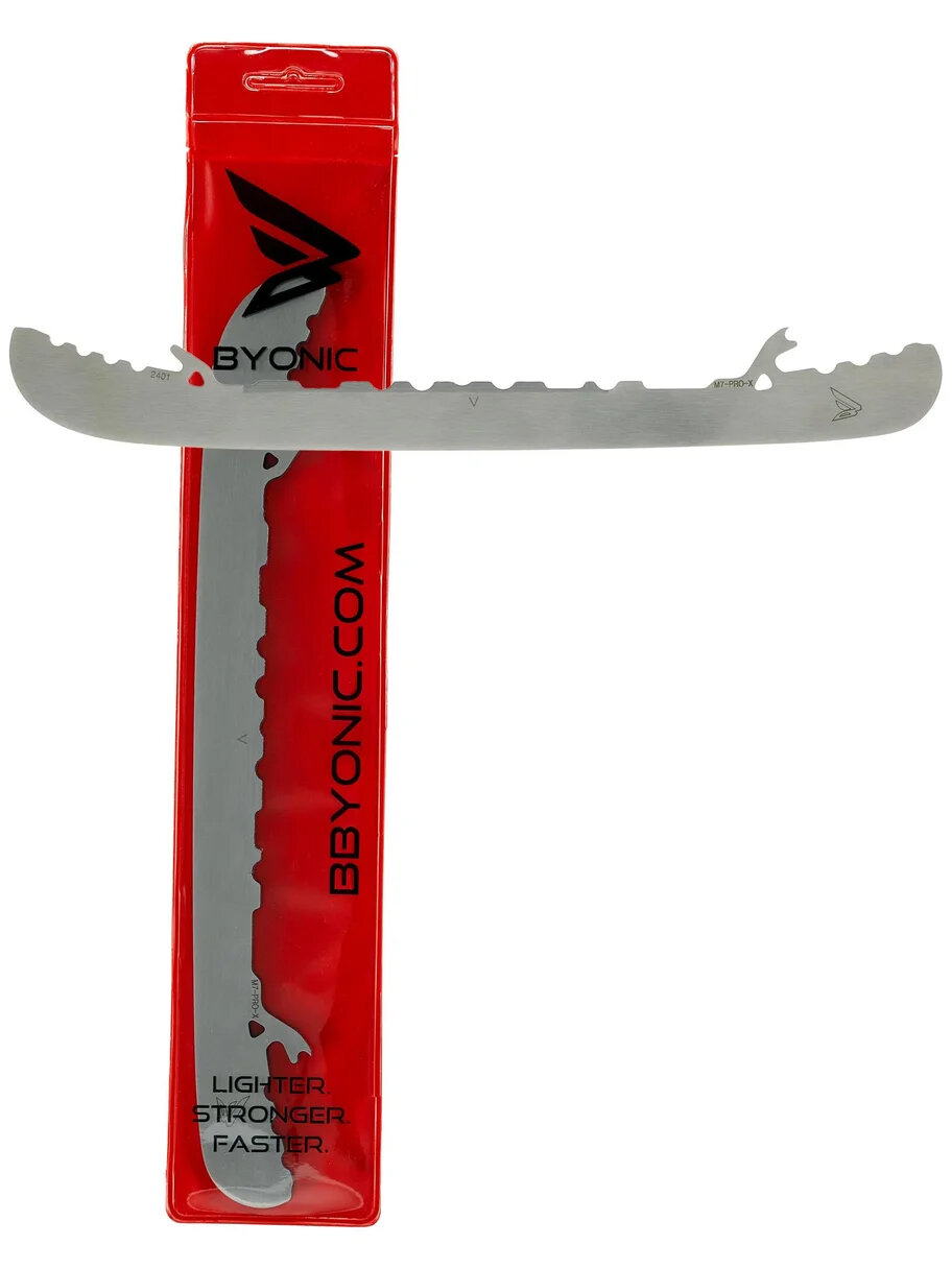 Хоккейные лезвия для коньков BYONIC MULTI-FLYTE PRO-X BRUSHED, M5 — фото 1