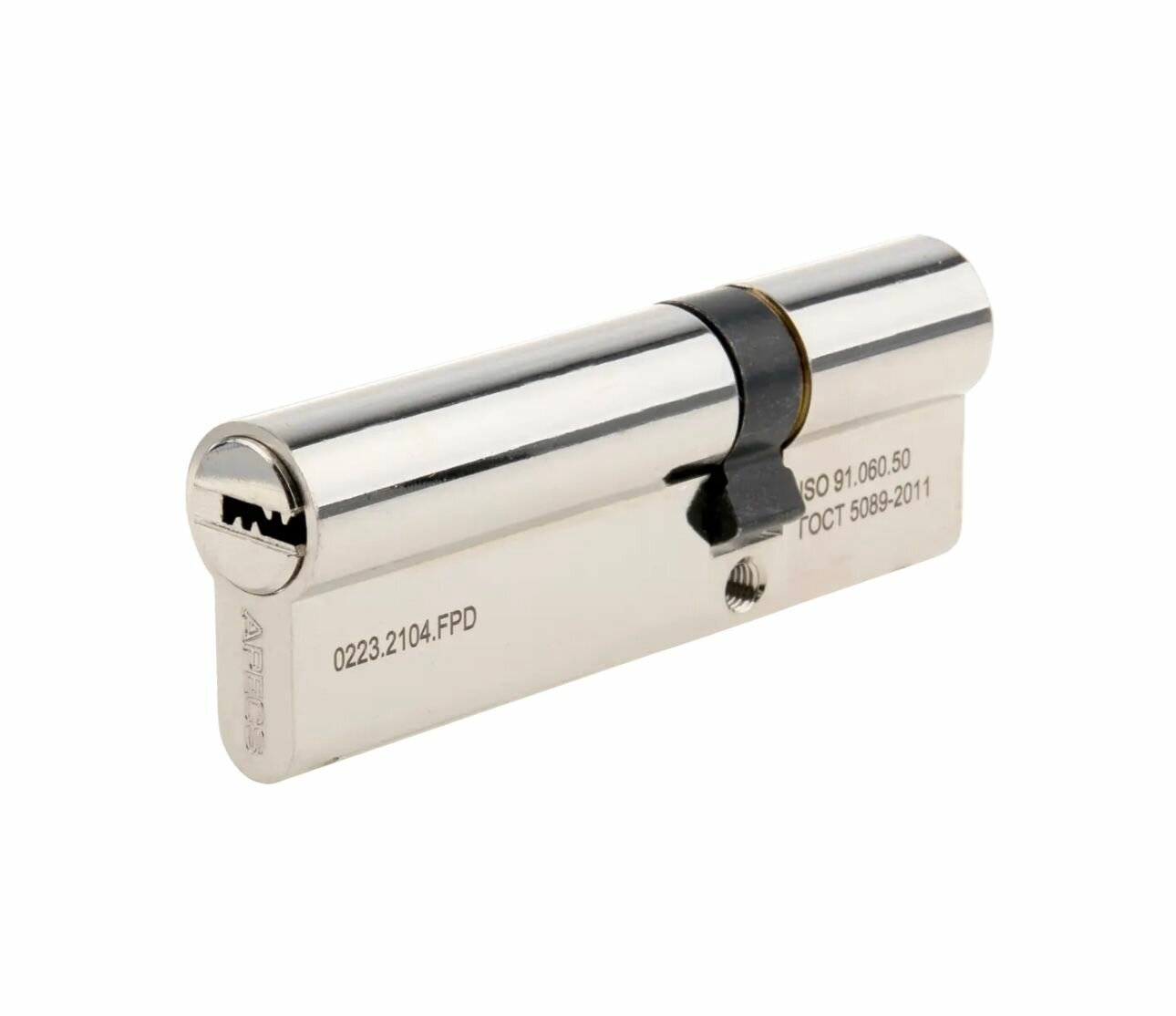 Цилиндровые механизмы Apecs Pro 90мм(30/60) ключ/ключ цвет никель