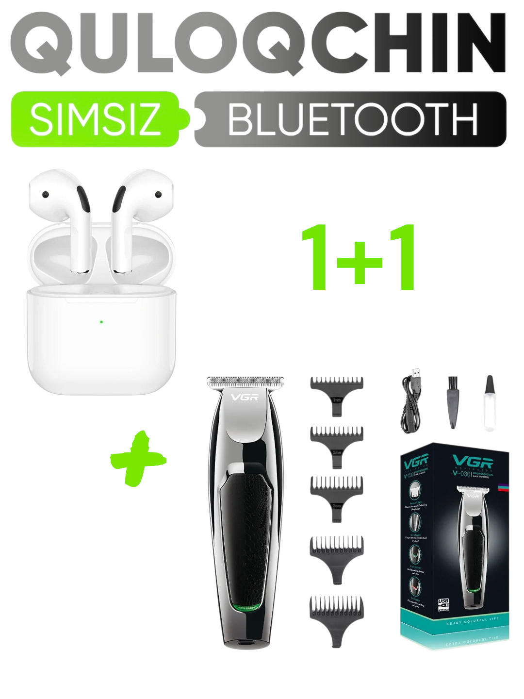 Беспроводные наушники Pods Pro 5, Pods 5 Bluetooth 5.3 и VGR 030