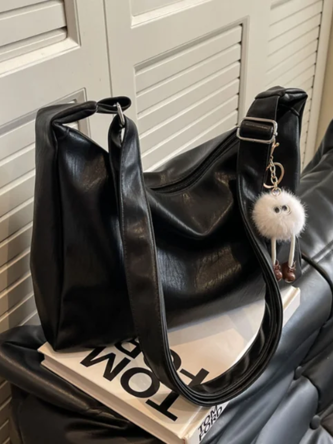 Сумка шоппер , черный — фото 1